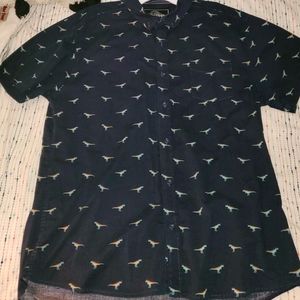 Five Point Industries, XL, navy blue button up